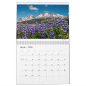 Alaska Landscapes カレンダー (3月 2026)