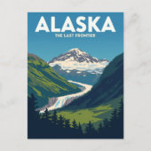 Alaska Mountain Landscape ポストカード (正面)