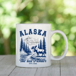 Alaska Nature Escape with Moose コーヒーマグカップ