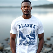 Alaska Nature Escape with Moose Tシャツ