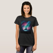 Alaska Northern Lights Aurora Borealis Tシャツ (正面フル)
