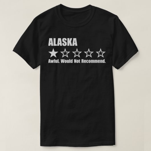 Alaska One Review Tシャツ2 Tシャツ (デザイン正面)