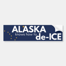 Alaska political bumper sticker バンパーステッカー