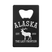 Alaska The Last Frontier クレジットカード栓抜き (裏面)