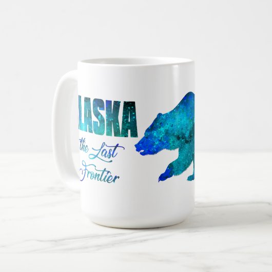 Alaska the Last Frontier - 15 oz. マグカップ (正面左)