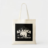 Alaska The Last Frontier Polar Bear トートバッグ (正面)