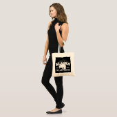 Alaska The Last Frontier Polar Bear Tote Bag トートバッグ (正面(モデル))