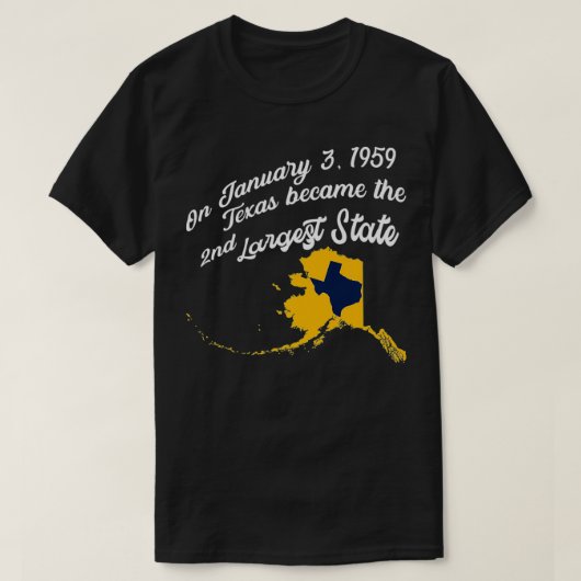 Alaska vs Teas  Funny Alaska Premium  Tシャツ (デザイン正面)
