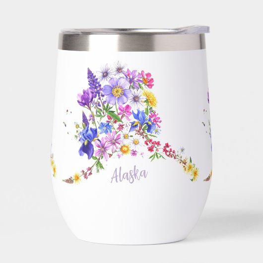 Alaska Wildflowers (左面)