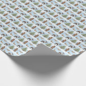 Alaska Wildlife Holiday Wrapping Paper ラッピングペーパー (角)