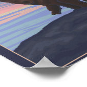 AlaskaBearとCub ポスター (角)