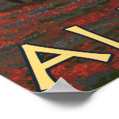 AlaskaCaribouヴィンテージ旅行ポスター ポスター (角)