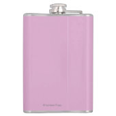 AlaskaIcebergのヴィンテージ旅行ポスター フラスク (裏面)