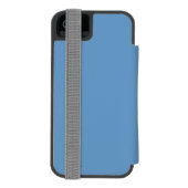 AlaskaLargeの氷河場面ヴィンテージ旅行 Incipio iPhoneウォレットケース (フォリオ裏面)
