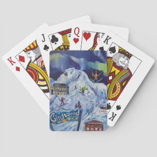 Alaskan Alyeska/Girdwoodの遊カード トランプ