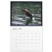 Alaskan Eagles Calendar カレンダー (2月 2027)