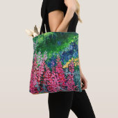 Alaskan Fireweed on front/back Fireweed Tote Bag トートバッグ (クローズアップ)