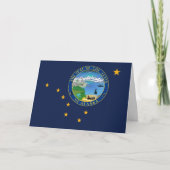 Alaskan Flag & Seal, Flag of Alaska カード (正面)
