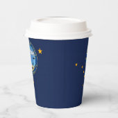 Alaskan Flag & Seal, Flag of Alaska 紙コップ (左)