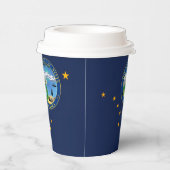Alaskan Flag & Seal, Flag of Alaska 紙コップ (右)