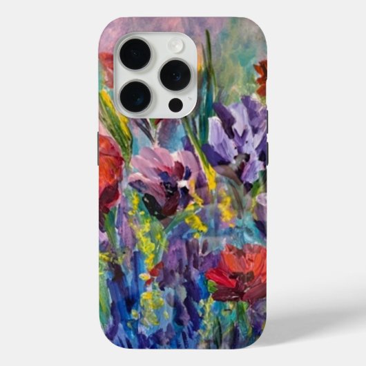 Alaskan Flowers iphone 15 pro case  Case-Mate iPhoneケース (裏面)