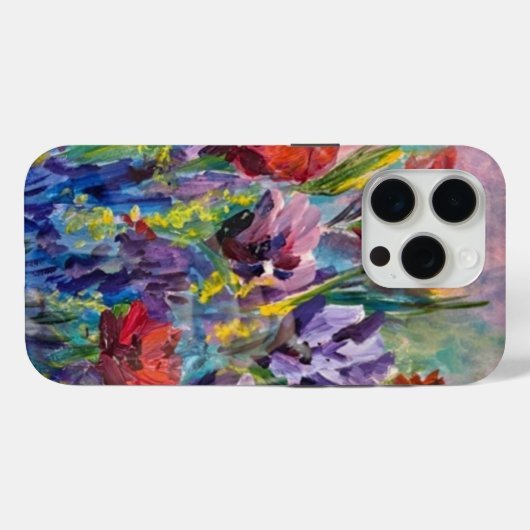 Alaskan Flowers iphone 15 pro case  Case-Mate iPhoneケース (裏面 (横))
