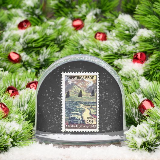 Alaskan Highway 1942 Stamp Historical WWII Route (クリスマス)