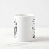 Alaskan Malamuteよくある質問 コーヒーマグカップ (中央)