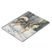 Alaskan Malamute ノートブック (左側)