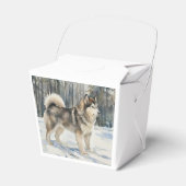 Alaskan Malamute フェイバーボックス (正面サイド)