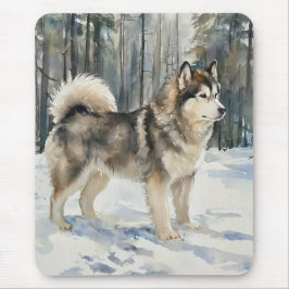 Alaskan Malamute マウスパッド