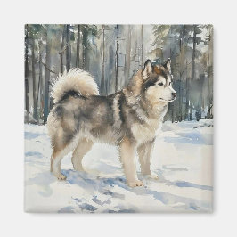 Alaskan Malamute マグネット