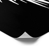 Alaskan Malamute Chic & Stunning Pop Art Poster ポスター (角)