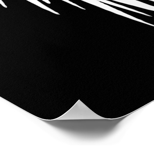 Alaskan Malamute Chic & Stunning Pop Art Poster ポスター (角)