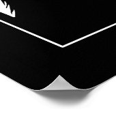 Alaskan Malamute Culture Edgy Pop Art Poster ポスター (角)