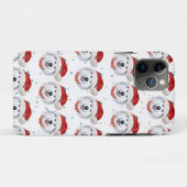 Alaskan Malamute Dog Breed Christmas Stars Case-Mate iPhoneケース (裏面(横))