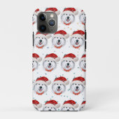 Alaskan Malamute Dog Breed Christmas Stars Case-Mate iPhoneケース (裏面)