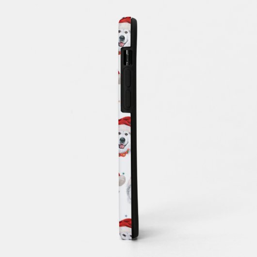 Alaskan Malamute Dog Breed Christmas Stars Case-Mate iPhoneケース (裏面/左)