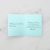 Alaskan Malamute Get Well Greeting Card カード (内部)