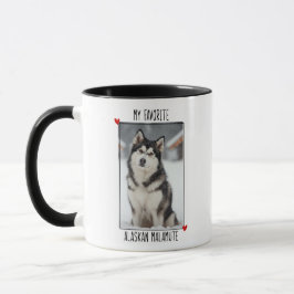Alaskan Malamute Personalized Photo Dog Lover マグカップ