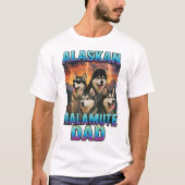 Alaskan Malamute Tシャツ (正面)