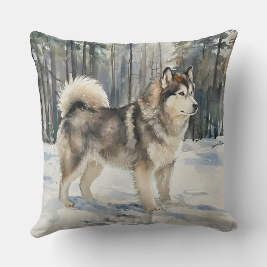 Alaskan Malamute Trinket Box クッション (裏面)