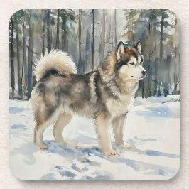 Alaskan Malamute Trinket Box コースター