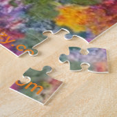 Alaskan Mountain Florals ジグソーパズル (側面)