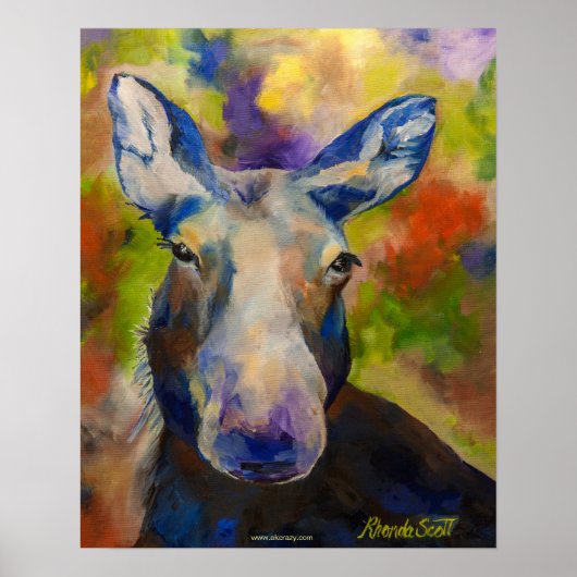 Alaskan Mr. Moosey Moose Poster ポスター (正面)