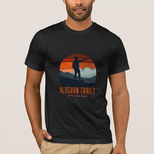 ALASKAN TRAILS Nature's Majesty Unfold T-Shirt Tシャツ (正面)