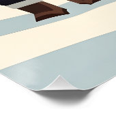 Alaskan whale watching photobomb poster ポスター (コーナー)