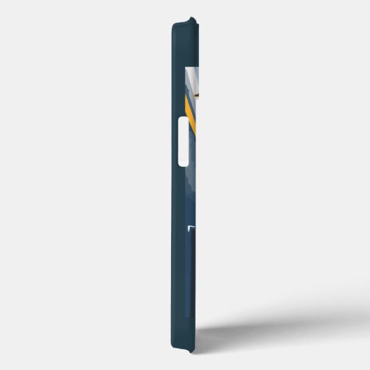 AlaskaRailroadおよびFireweedのヴィンテージ旅行 Case-Mate iPhoneケース (裏面 / 右)