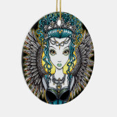 "Alaura"のゴシック様式天使のオーナメント セラミックオーナメント (右)