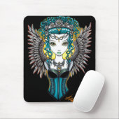 "Alaura"のゴシック様式守り神のmousepad マウスパッド (マウス)